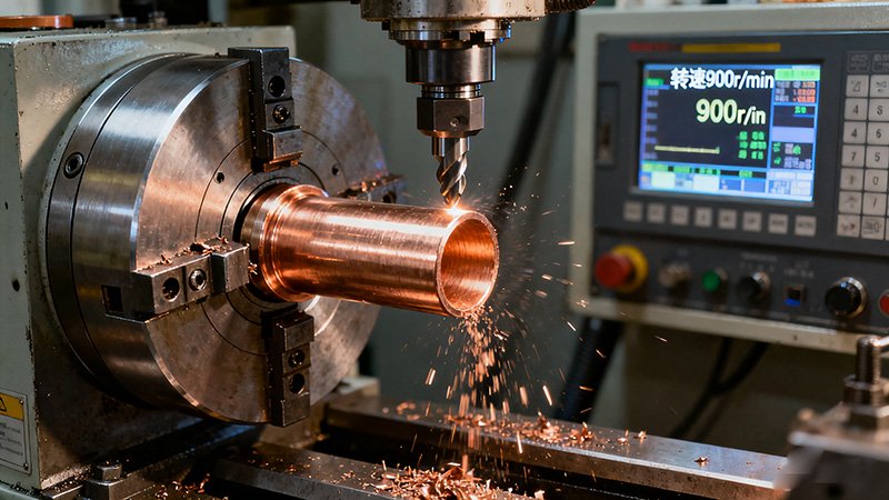 Welding copper nozzle production process: 6 core steps from raw materials to finished products