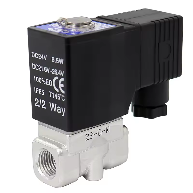 AirTAC Solenoid valve Flow control valve Normally closed water valve 304 stainless steel 2S030/050-06-08/10/15 220V DC24V