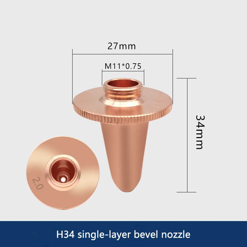 Сопло для лазерной резки D28 для головок Precitec WSX HANS HSG